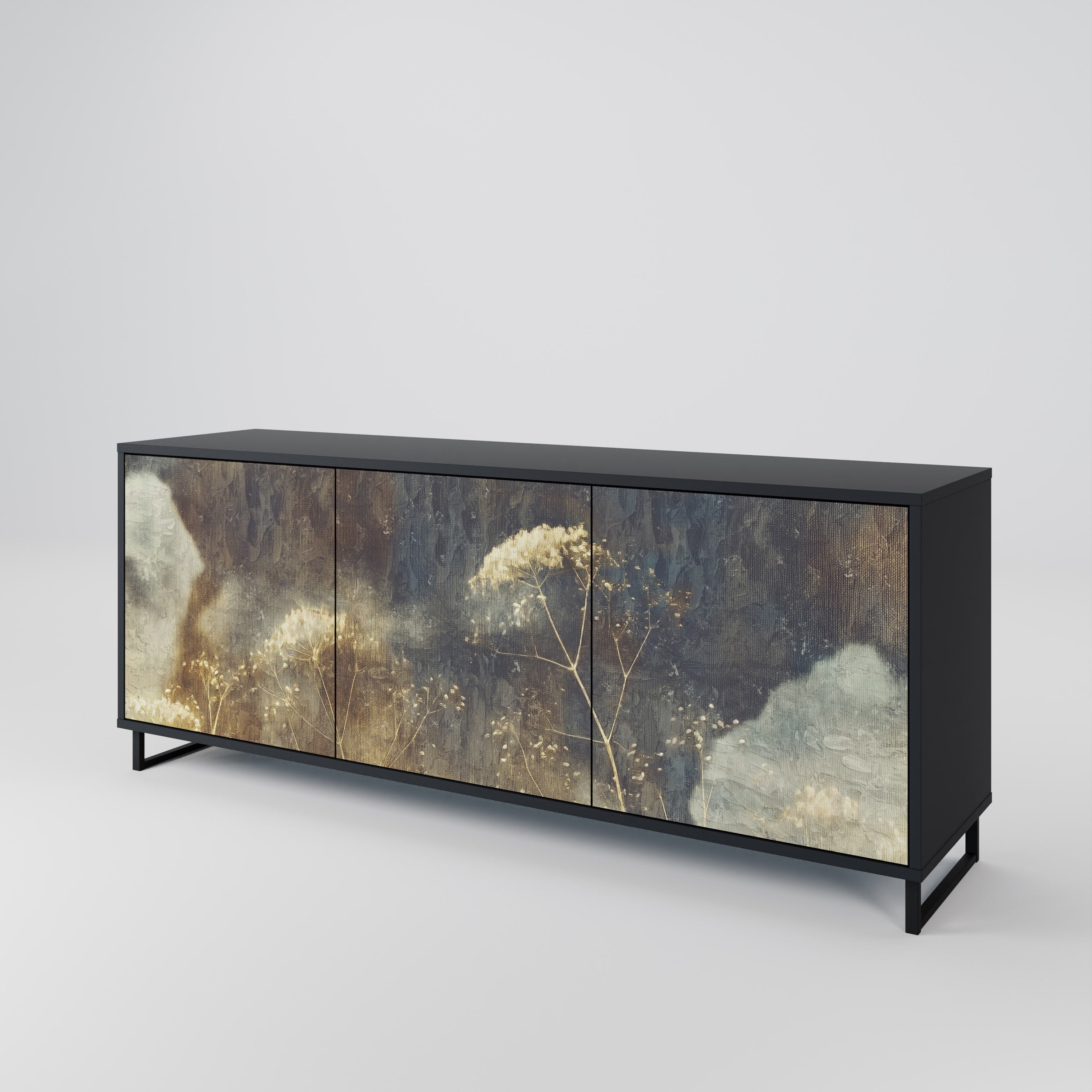 GENTLE POWER 3-Door Sideboard