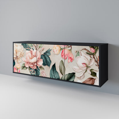 FLORAL GRACE Třídveřová komoda