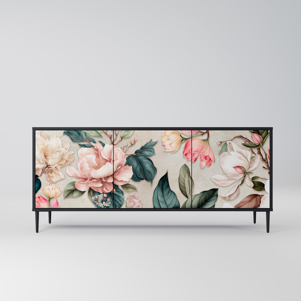FLORAL GRACE 3-Door Sideboard