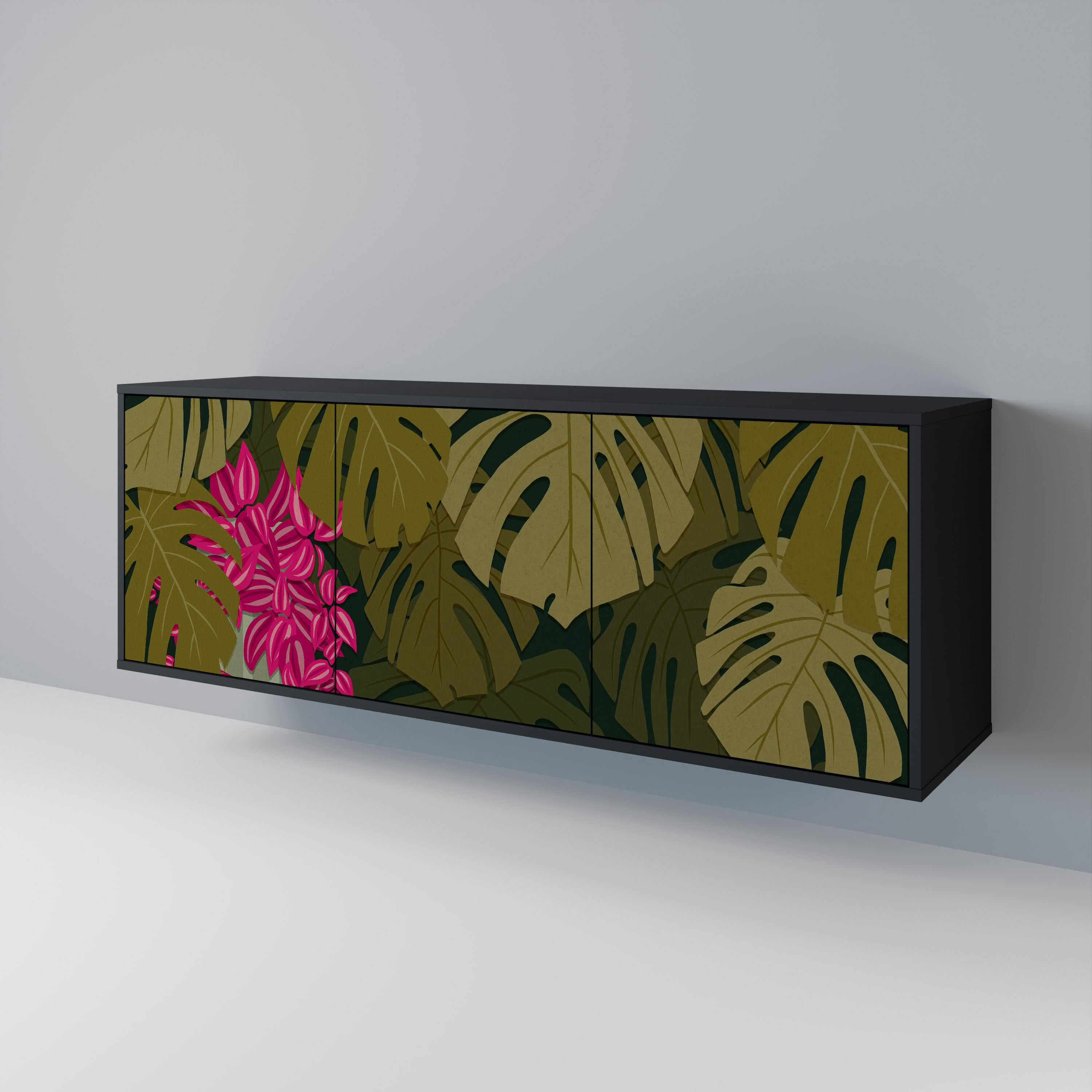TROPICAL BEAUTY 3-Door Sideboard