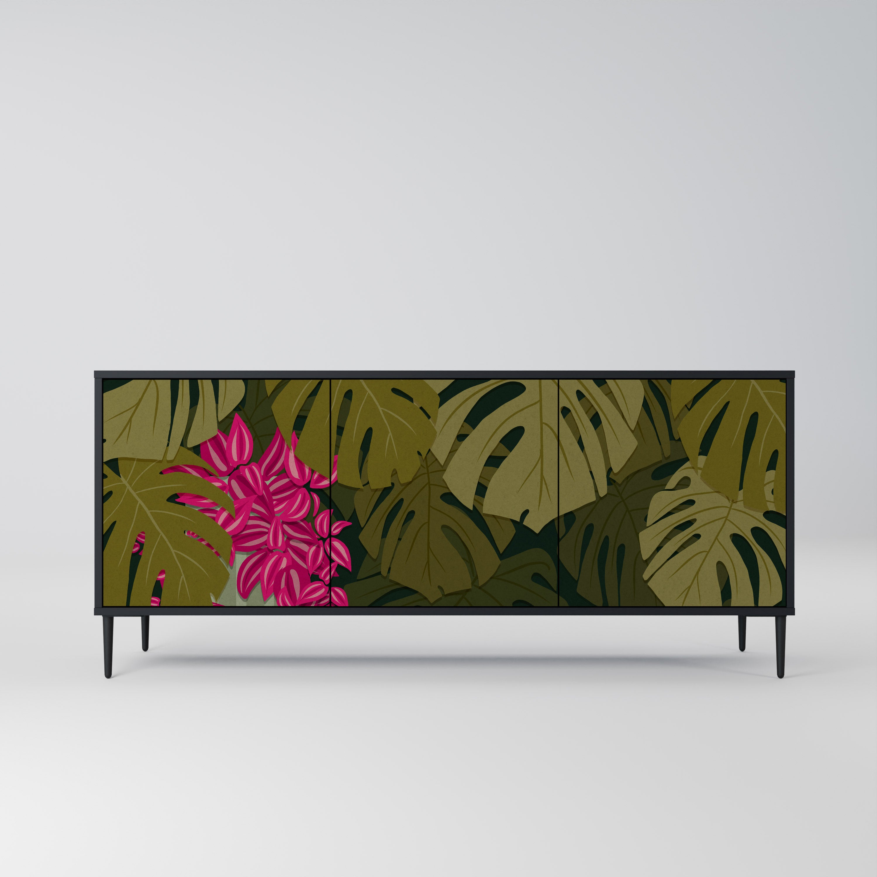 TROPICAL BEAUTY 3-Door Sideboard