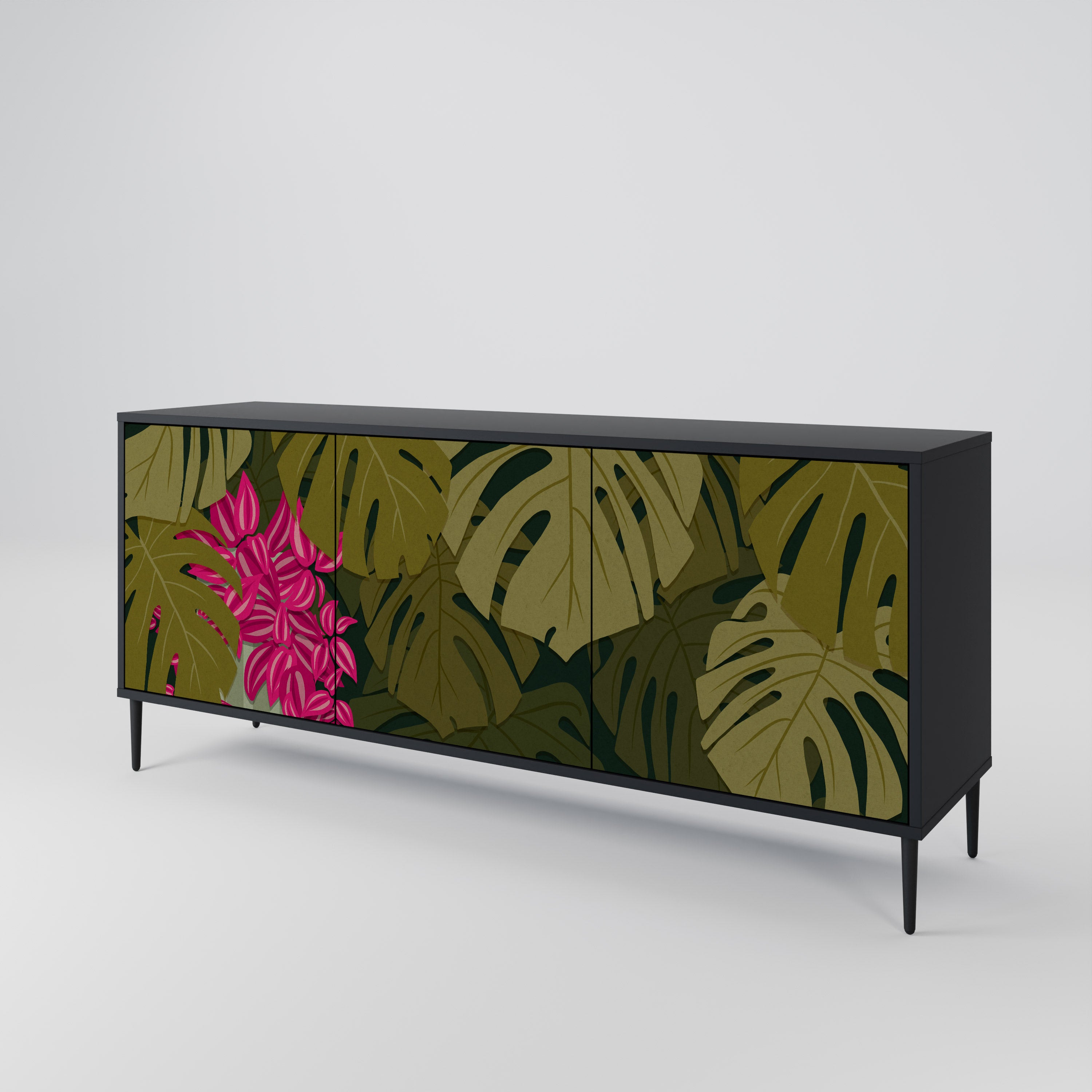 TROPICAL BEAUTY 3-Door Sideboard