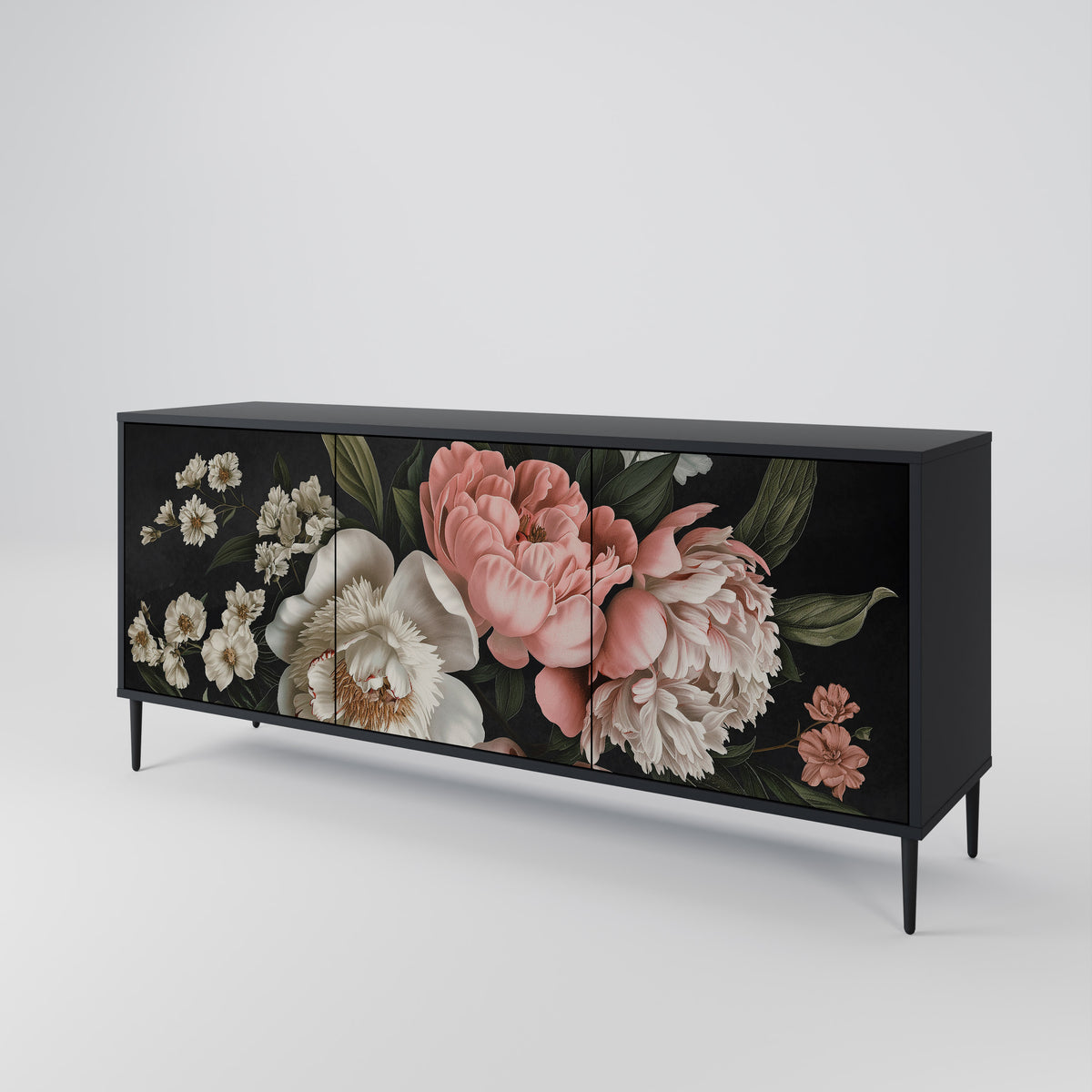 LUSH ELEGANCE Třídveřová komoda