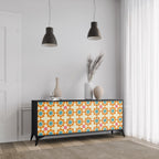 FLORAL DECOR 3-Door Sideboard