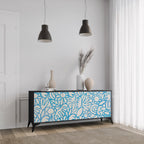 BLOOMY MORNING 3-Door Sideboard