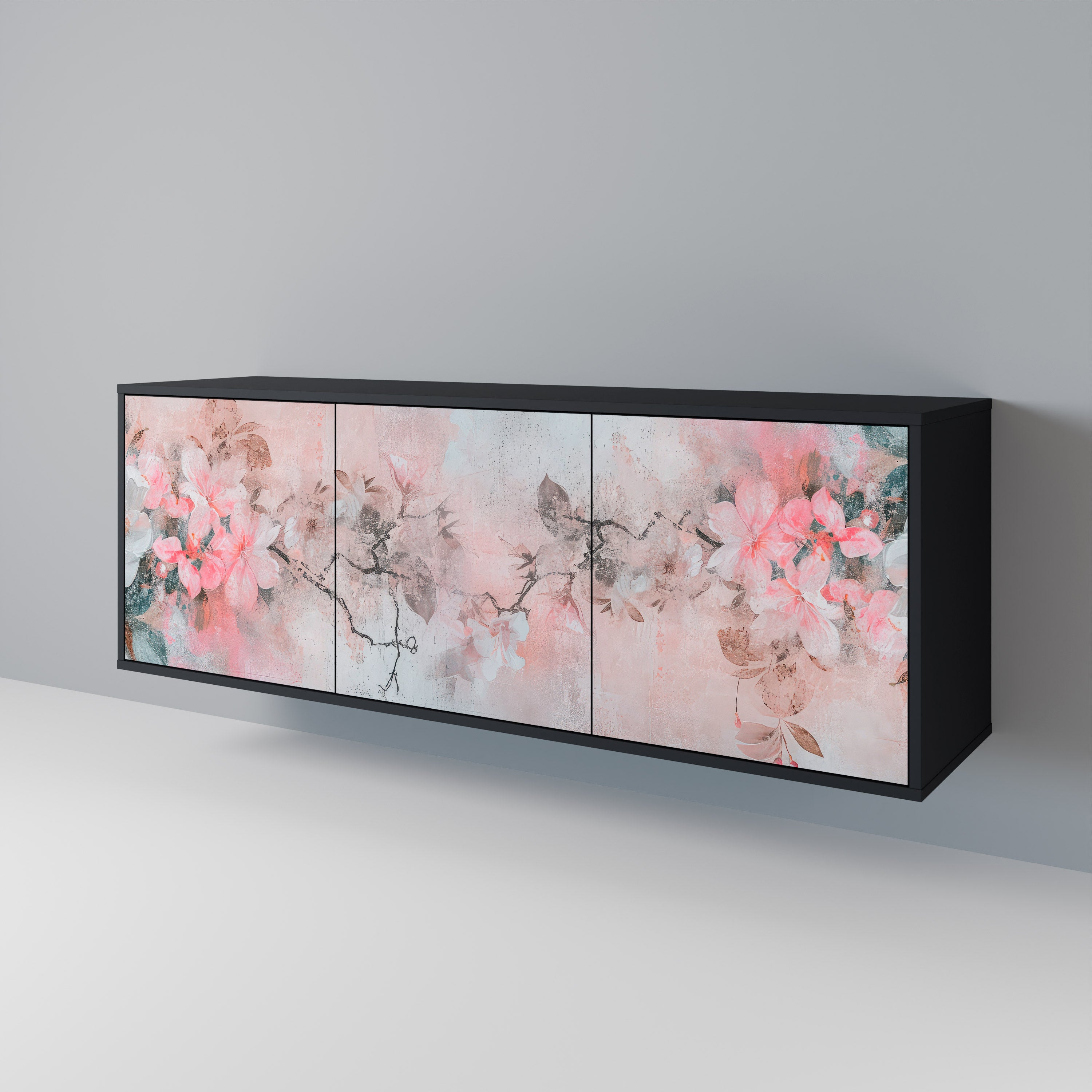 CHERRY BLOSSOM 3-Door Sideboard
