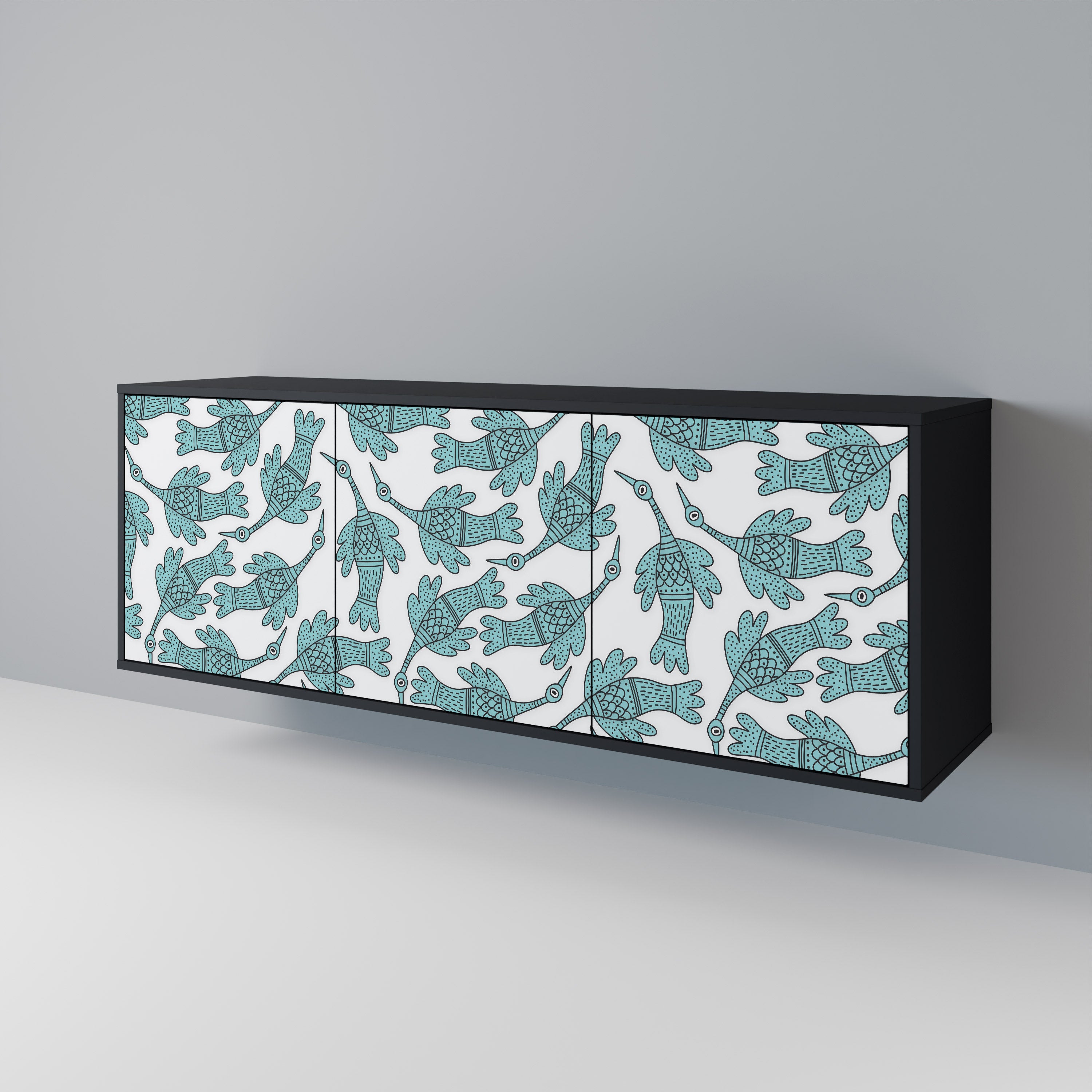 WATERSPOUT SONGIBIRD 3-Door Sideboard