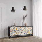 COLORFUL INSECTS 3-Door Sideboard