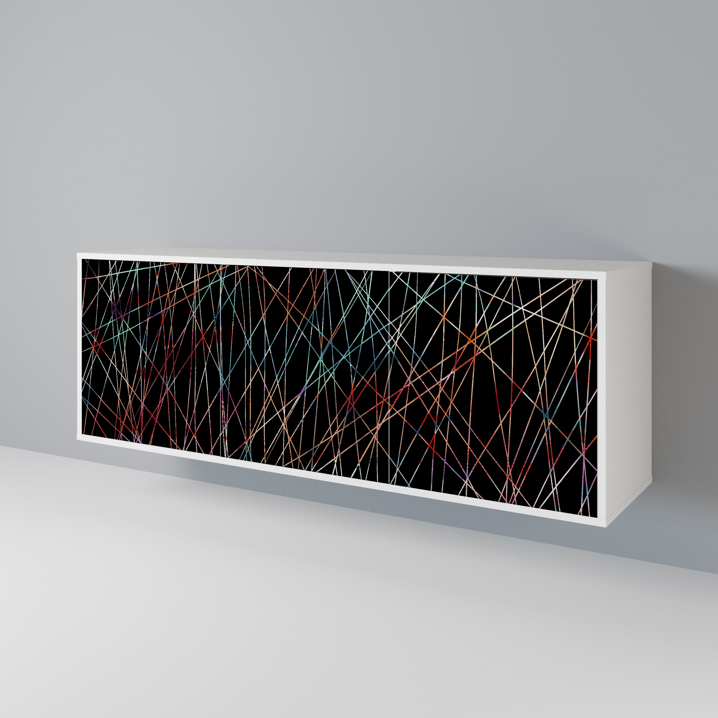 LUMINOUS SNARE Třídveřová komoda