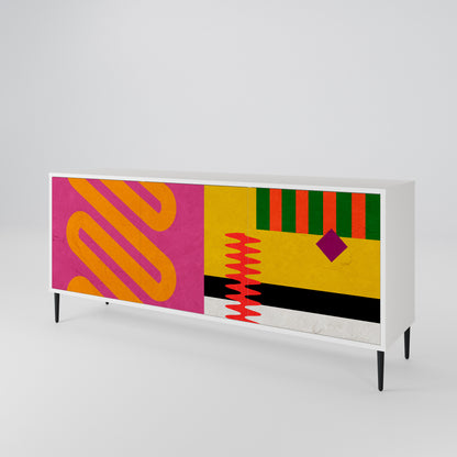 VIVID ART Třídveřová komoda