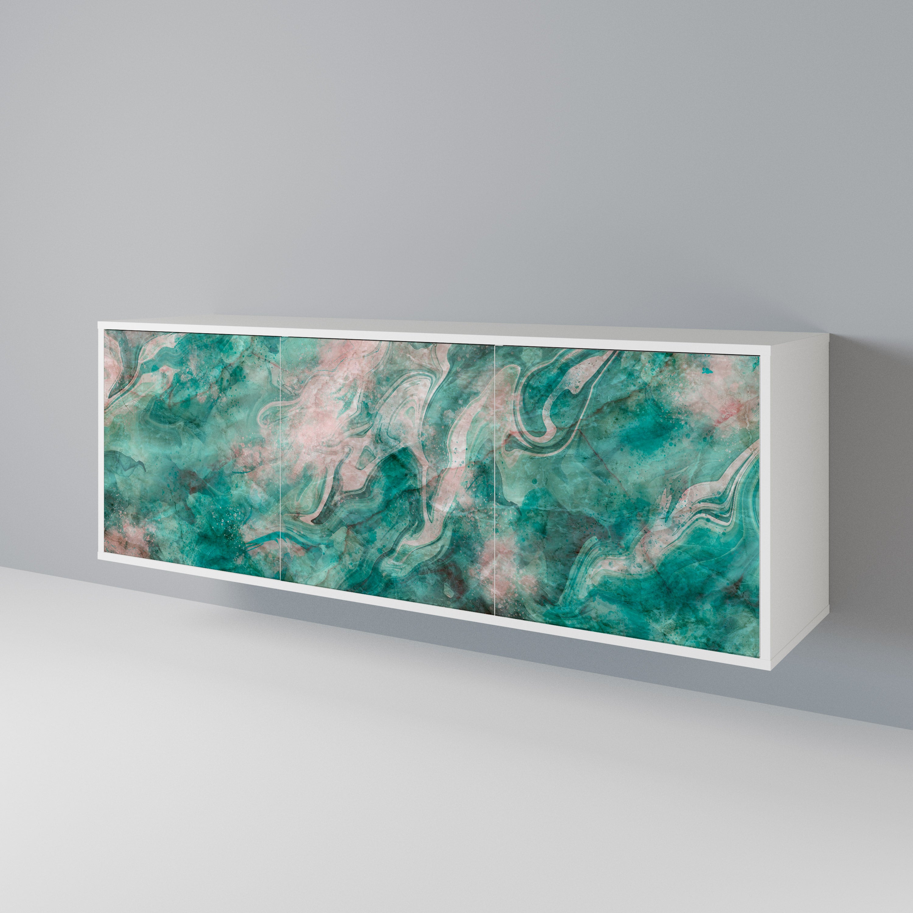 ABSTRACT ALCHEMY Třídveřová komoda