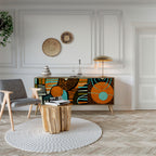 GEODE GLIMMER Třídveřová komoda