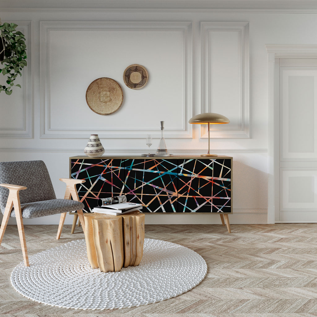 POLYGON VERVE Třídveřová komoda