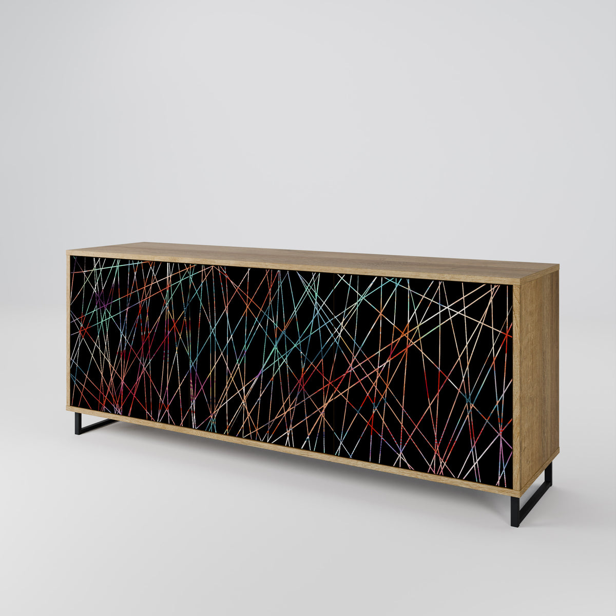 LUMINOUS SNARE Třídveřová komoda