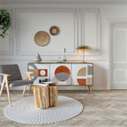 CIRCLE RHYTM Třídveřová komoda