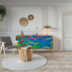 STREAMER TANGLE Třídveřová komoda