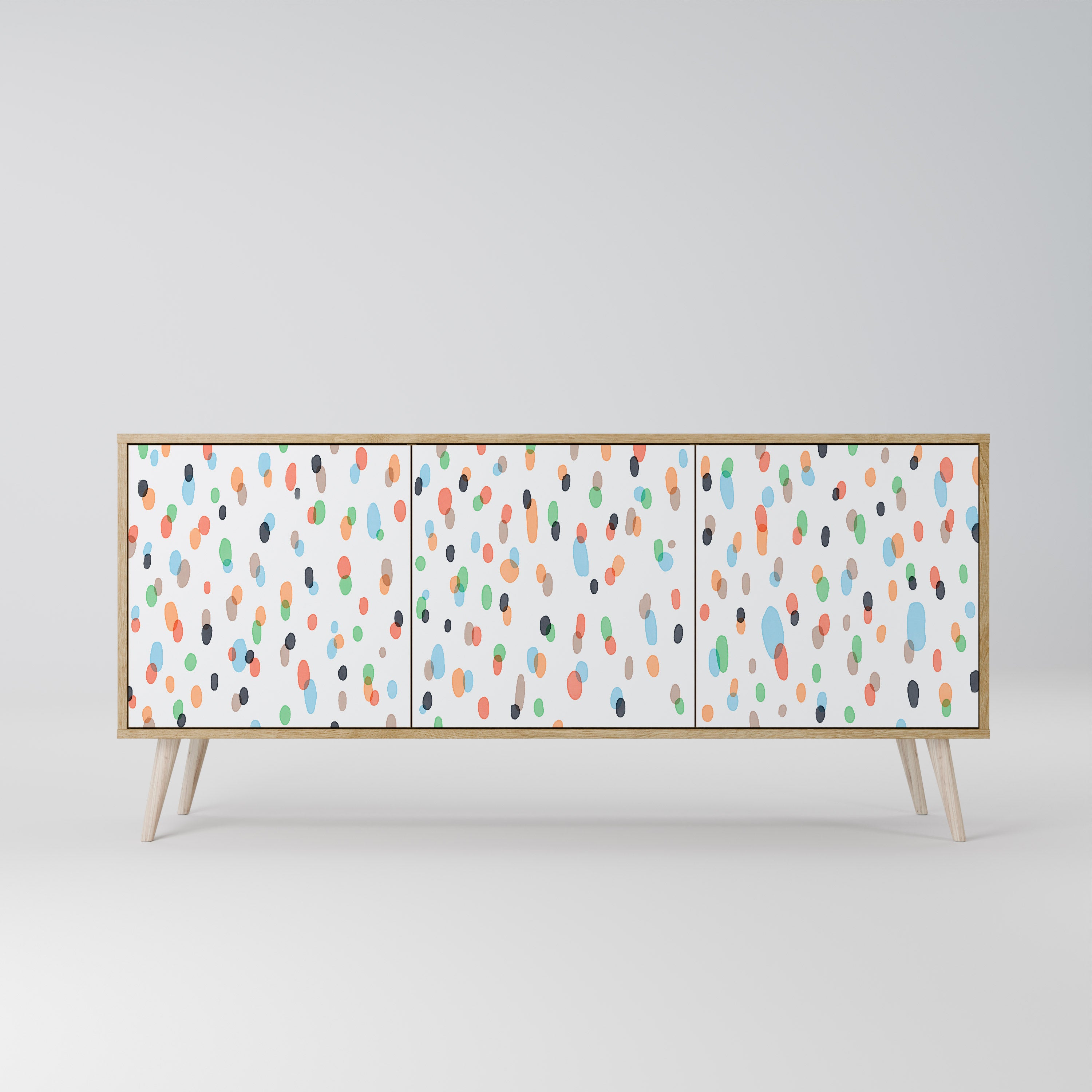 ENERGETIC SPOTS 3-Door Sideboard
