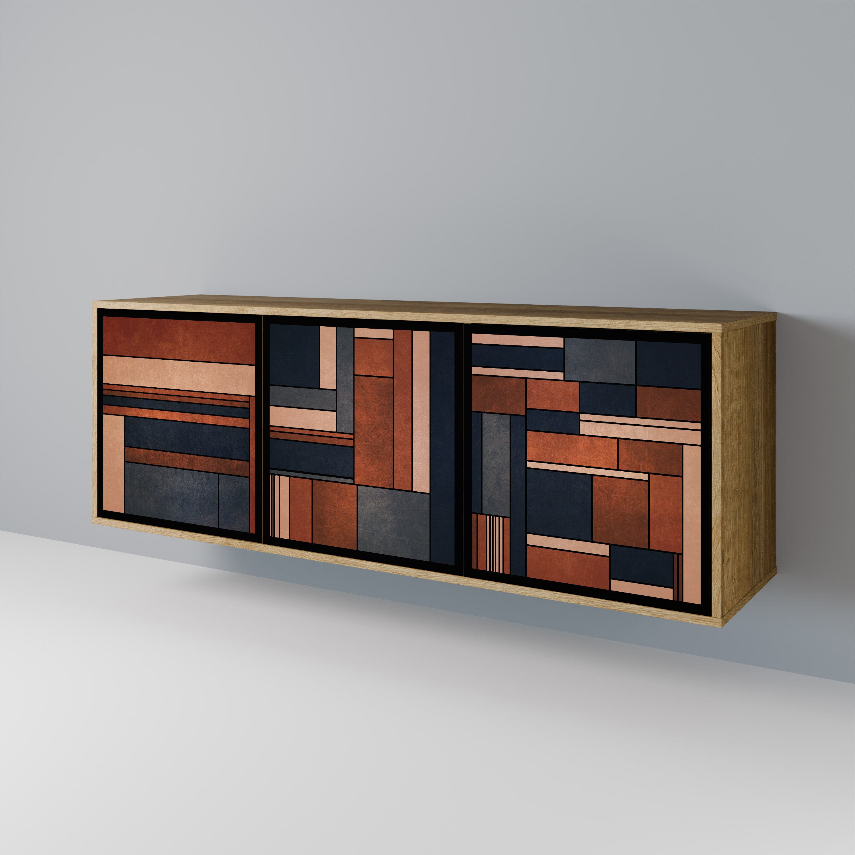 INTREPID FORMATION 3-Door Sideboard