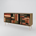 FIGURES OF NATURE 3-Door Sideboard