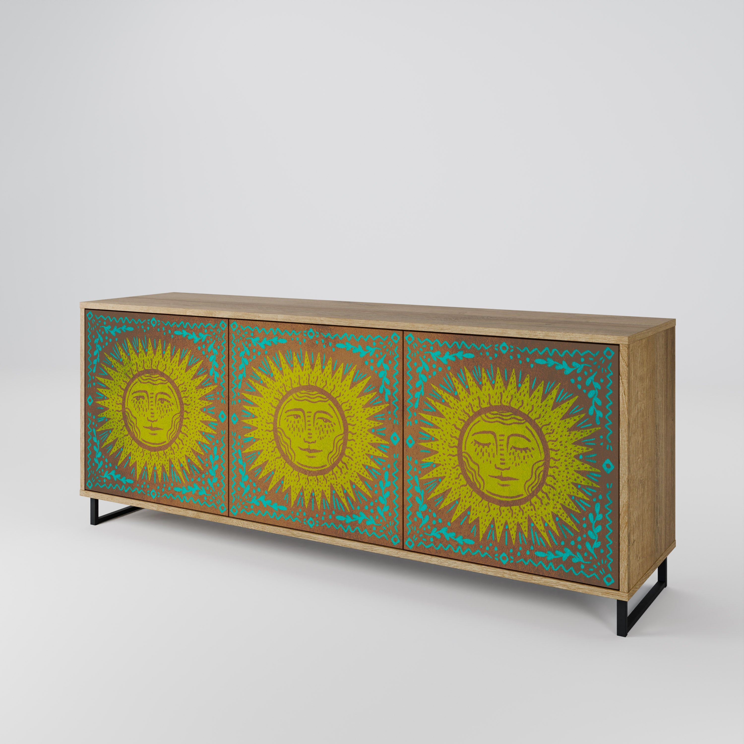 SUNSHINE EULOGY 3-Door Sideboard