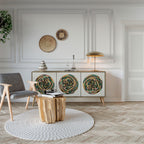 GREEN CIRCLES Třídveřová komoda