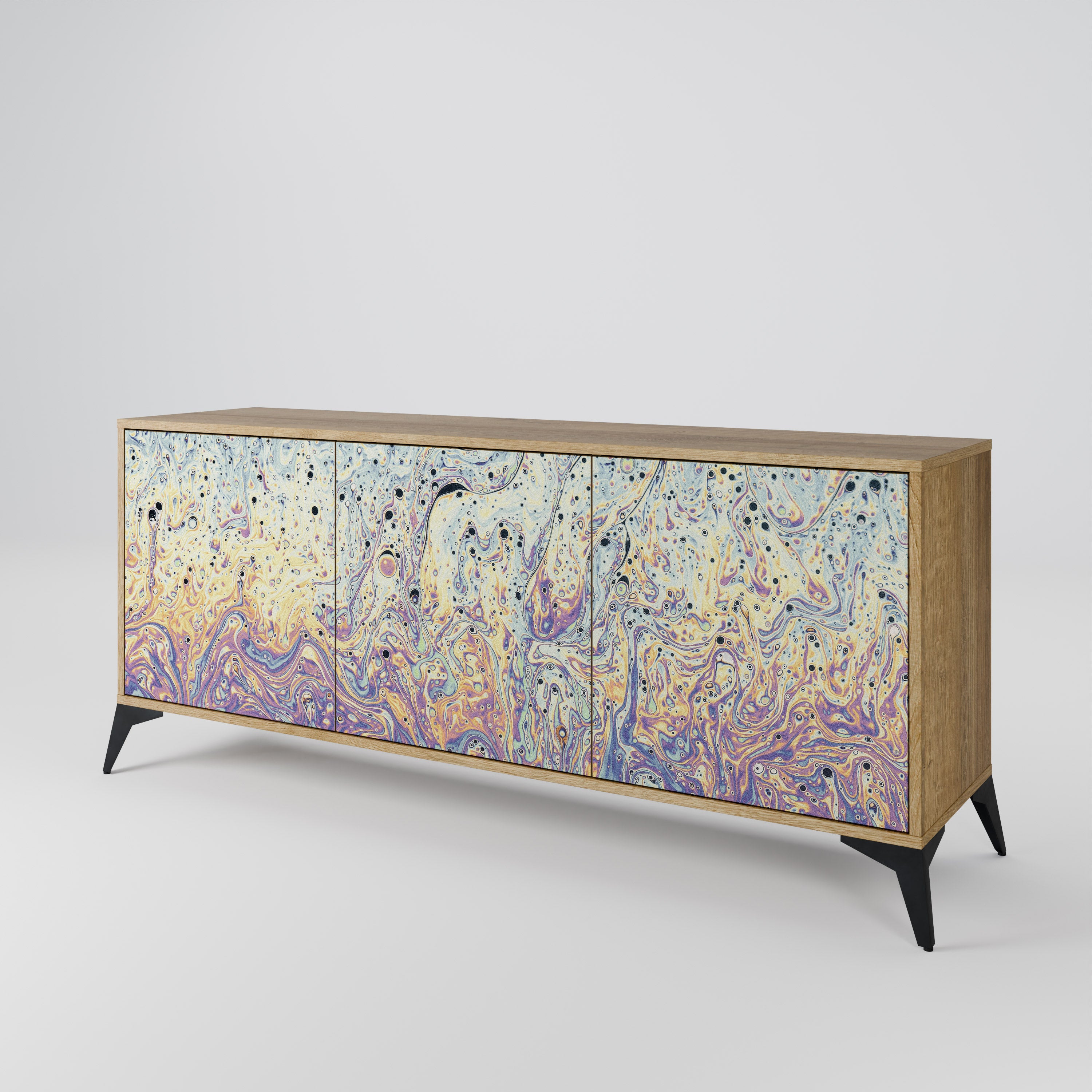 MOSAIC OF COLORS 3-Door Sideboard