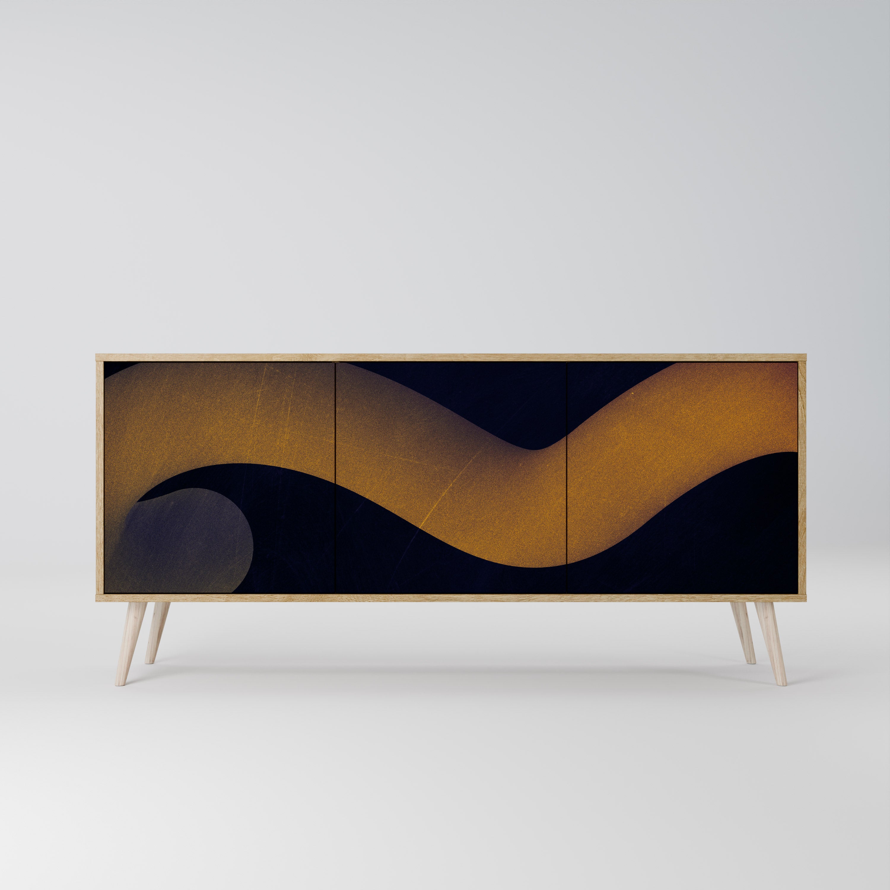 HOLLOW TIME 3-Door Sideboard