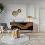 HOLLOW TIME Třídveřová komoda