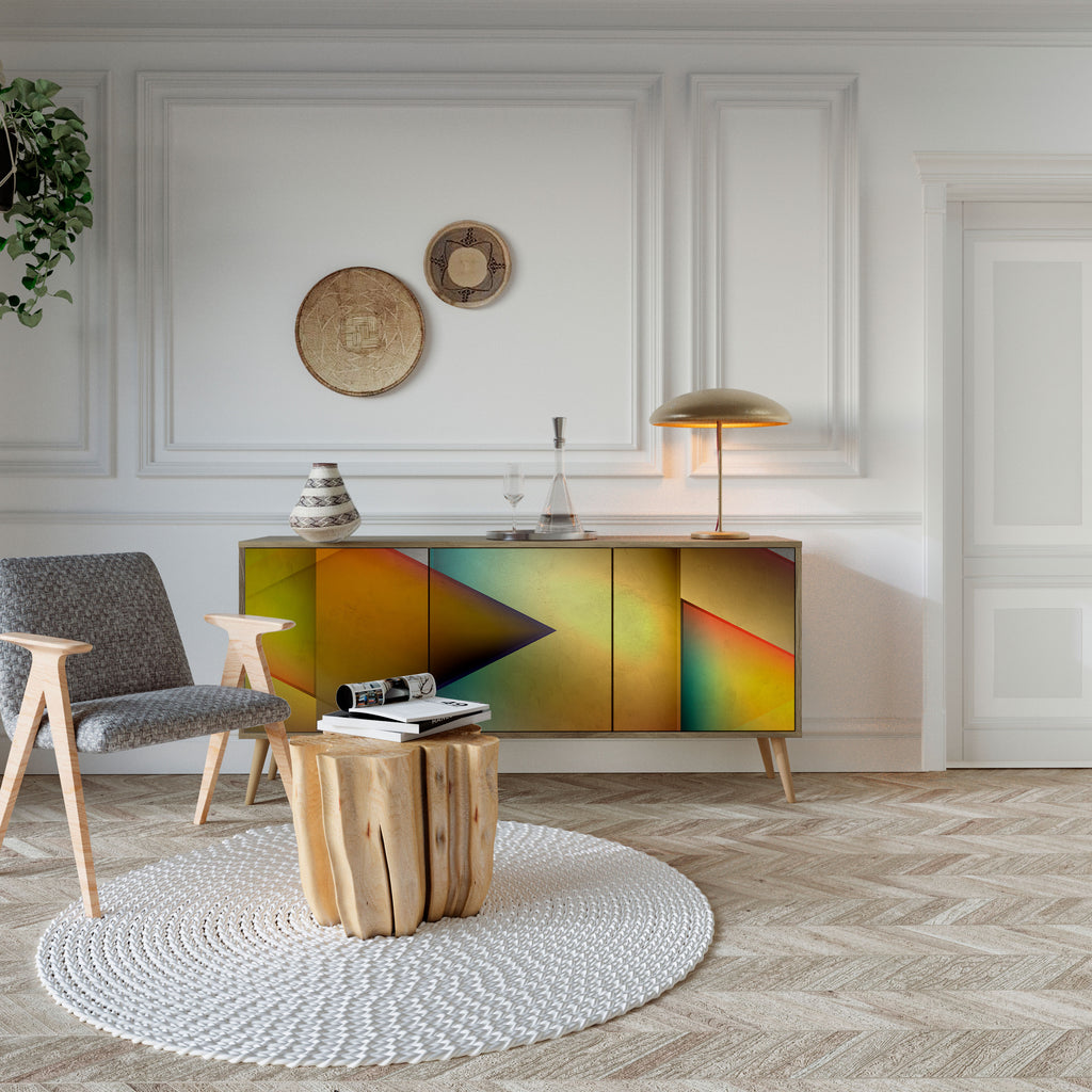 PIERCING SHARPNESS Třídveřová komoda