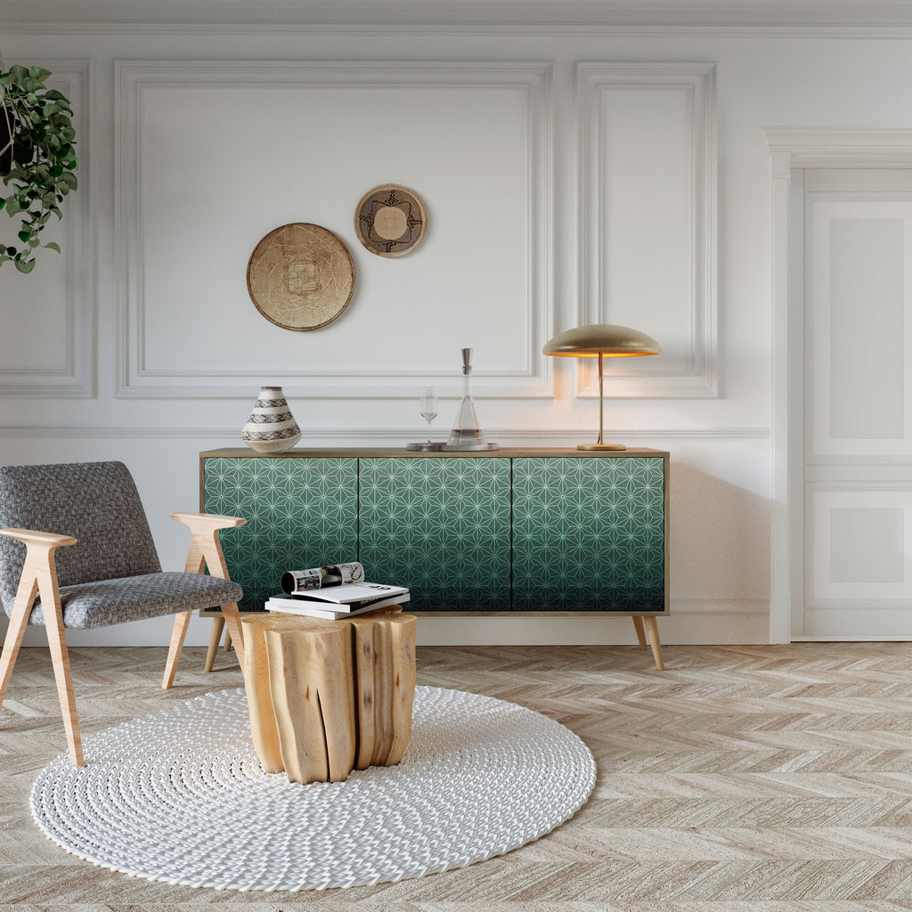 ORNAMENTAL GLIMMER 3-Door Sideboard