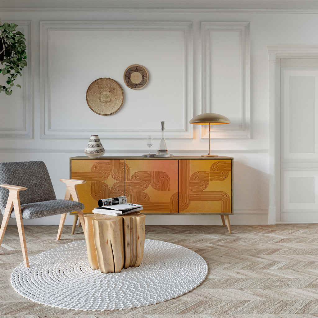 STRENGTHENING RELATION Třídveřová komoda