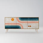 TWO HALVES Třídveřová komoda