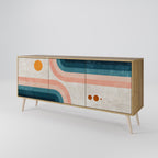 TWO HALVES Třídveřová komoda