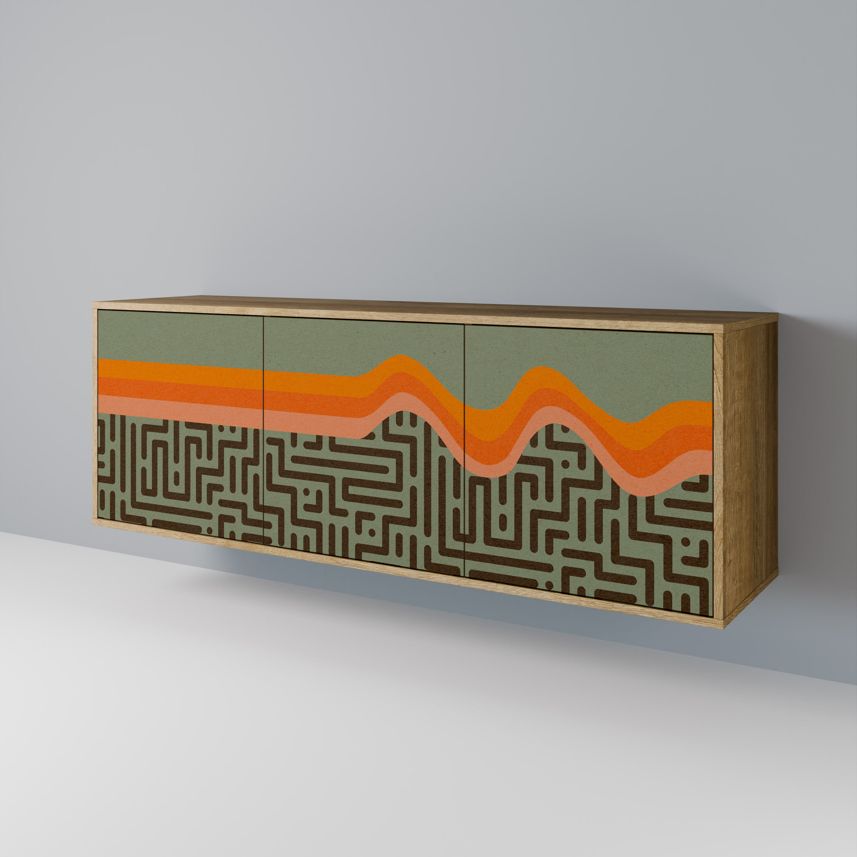 SIMPLE SOLUTIONS 3-Door Sideboard