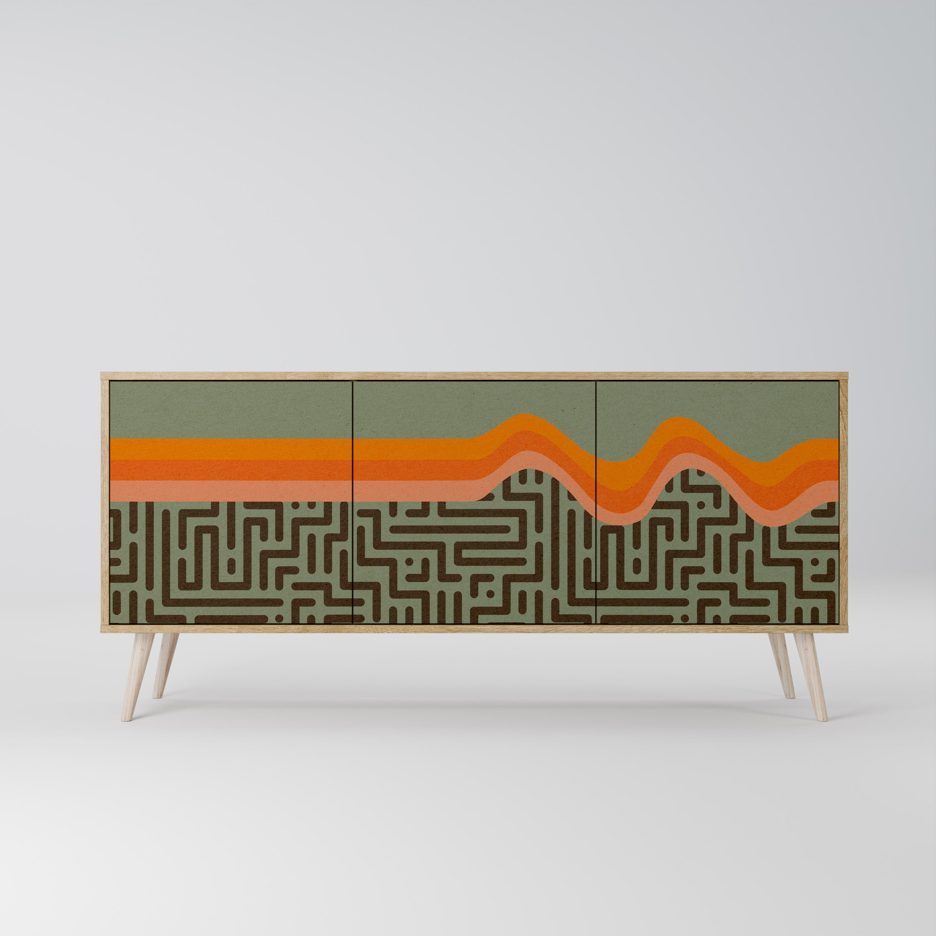 SIMPLE SOLUTIONS 3-Door Sideboard