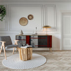 GRAY FIGURES Třídveřová komoda