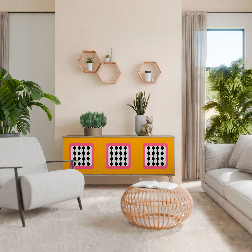 TEARS IN HEAVEN 3-Door Sideboard