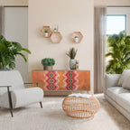 INDIAN FOLK 3-Door Sideboard