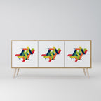 FUTURE SIGN Třídveřová komoda