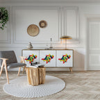 FUTURE SIGN Třídveřová komoda