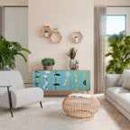 PATHS TO HAPPINESS Třídveřová komoda