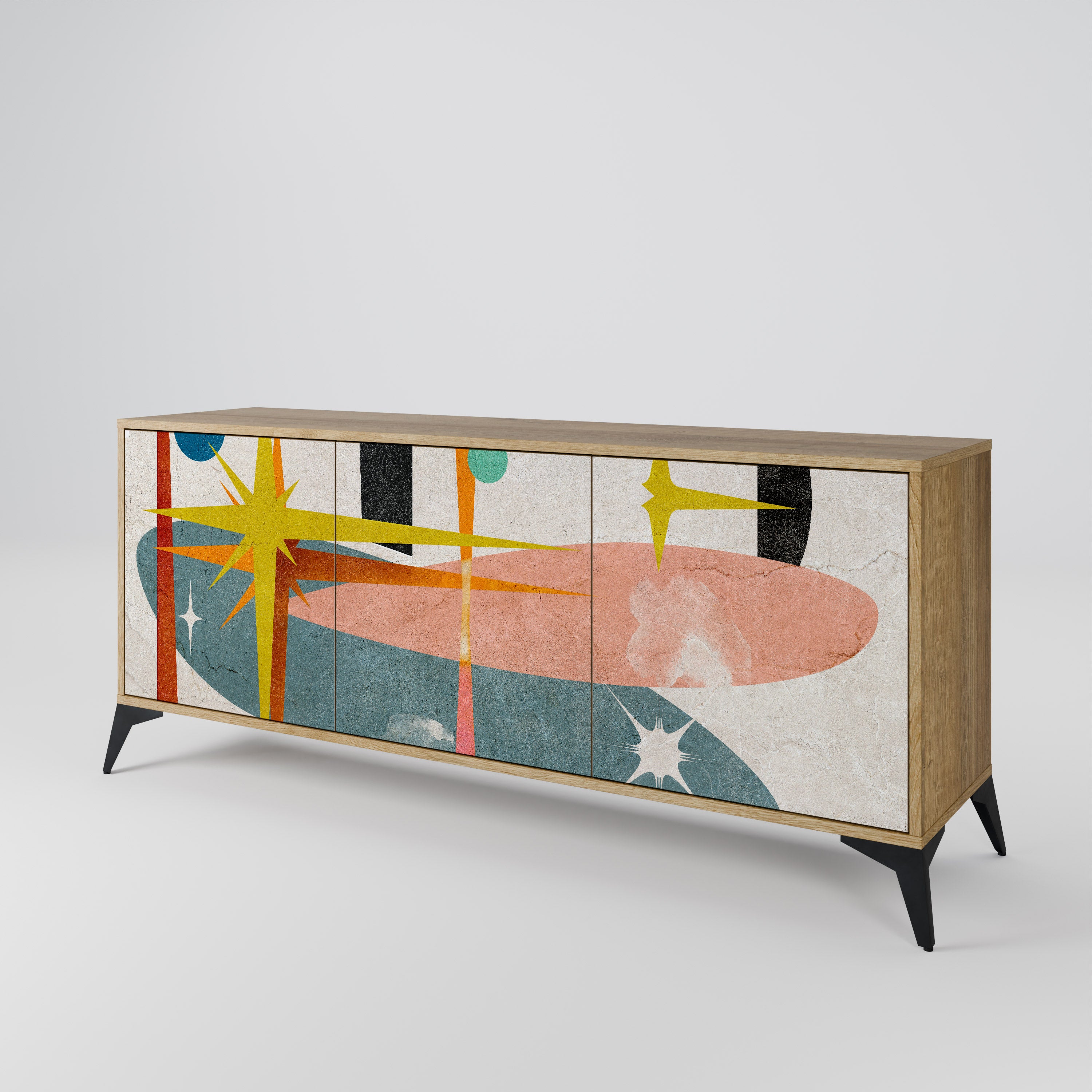 INTERSTELLAR VIBES 3-Door Sideboard
