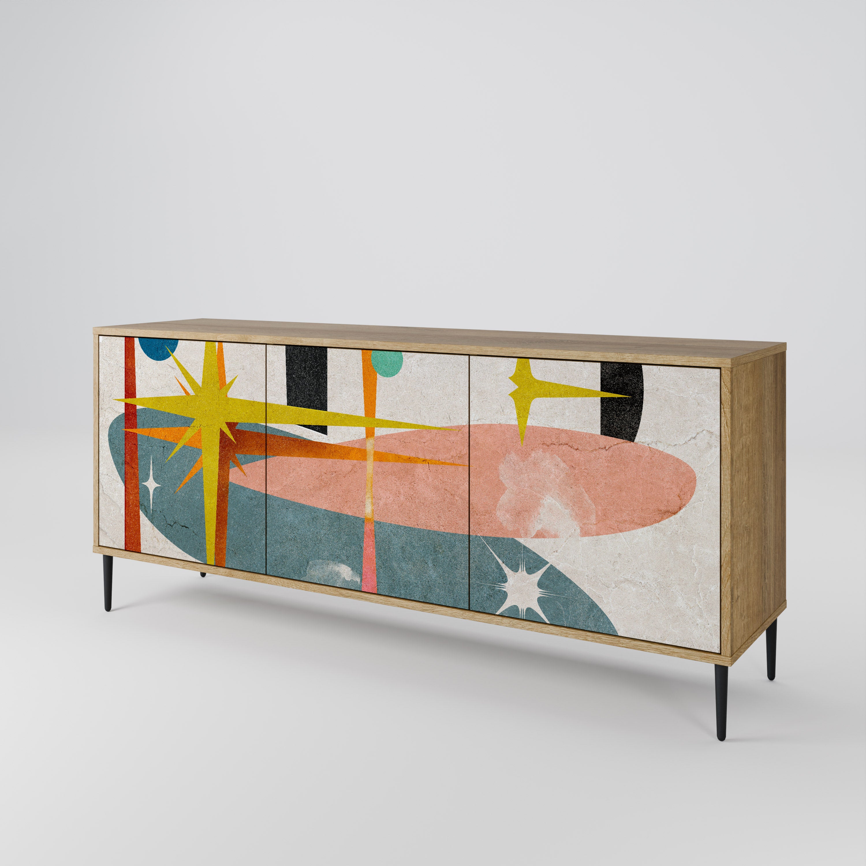 INTERSTELLAR VIBES 3-Door Sideboard