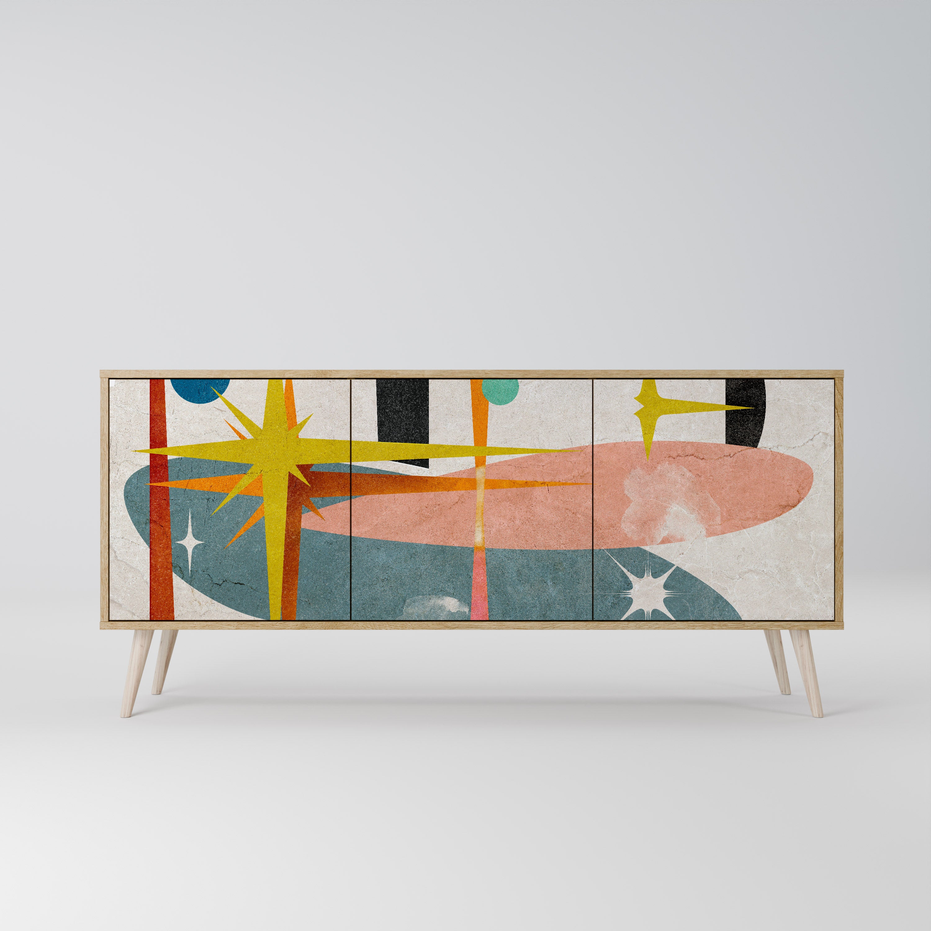 INTERSTELLAR VIBES 3-Door Sideboard