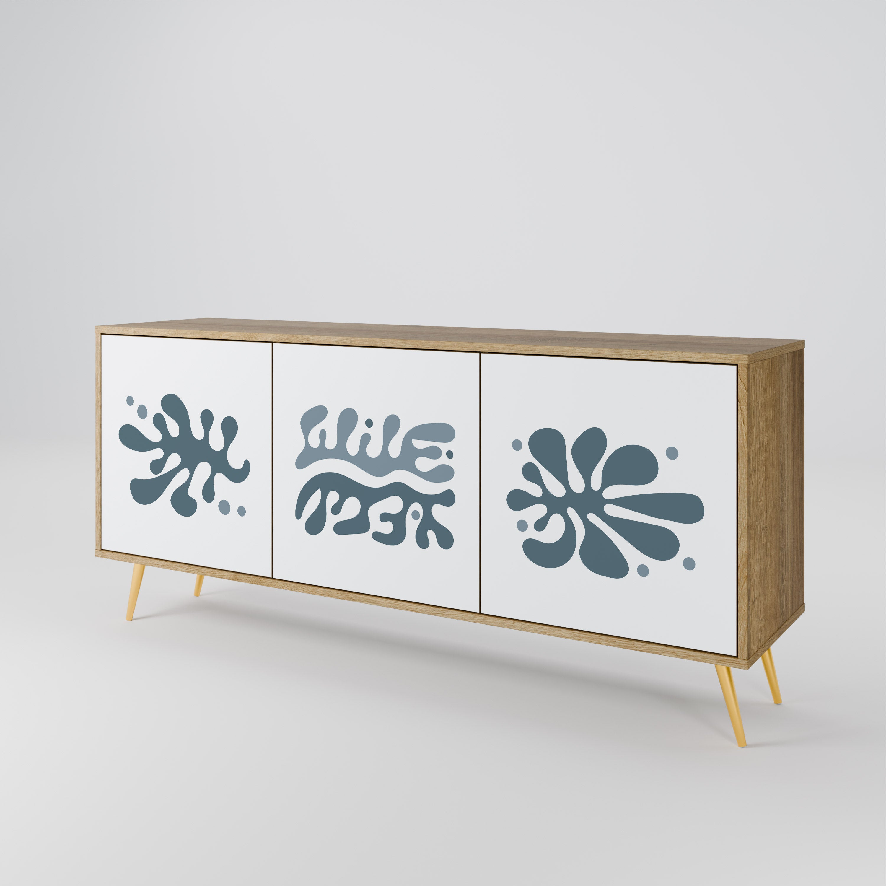 WONDERLAND VEGETATION 3-Door Sideboard