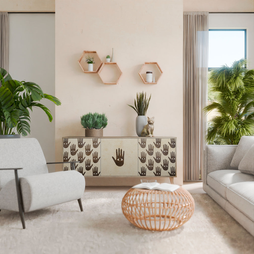 SEE MORE Třídveřová komoda