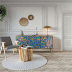 MEMORIES MAP Třídveřová komoda