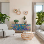 MEMORIES MAP Třídveřová komoda