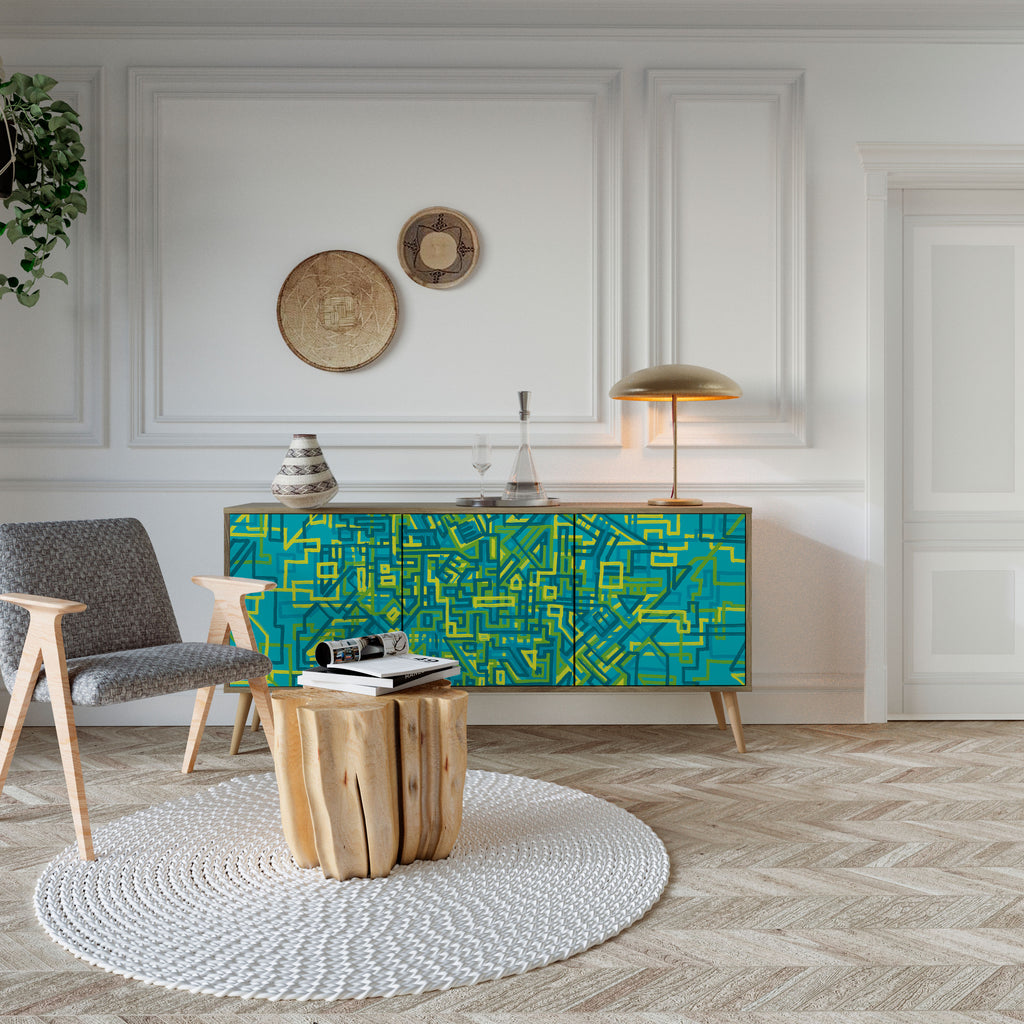 NOSTALGIC MEMORIES Třídveřová komoda