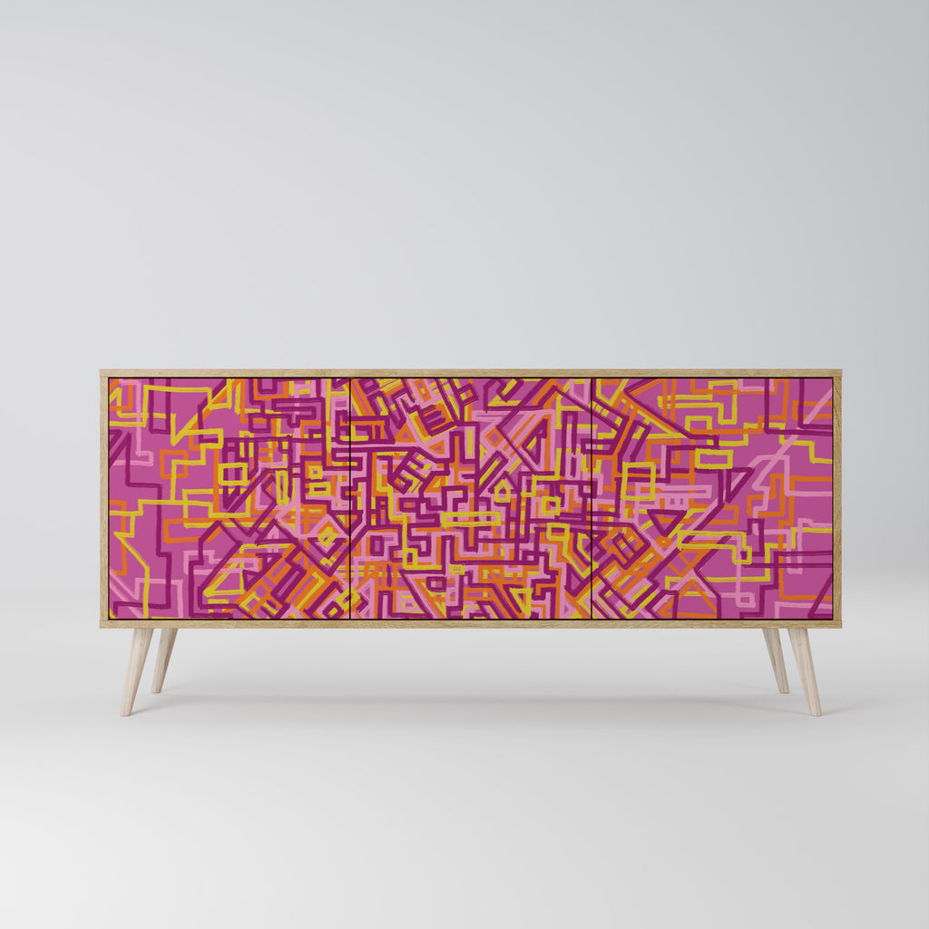 LOVELY MEMORIES Třídveřová komoda